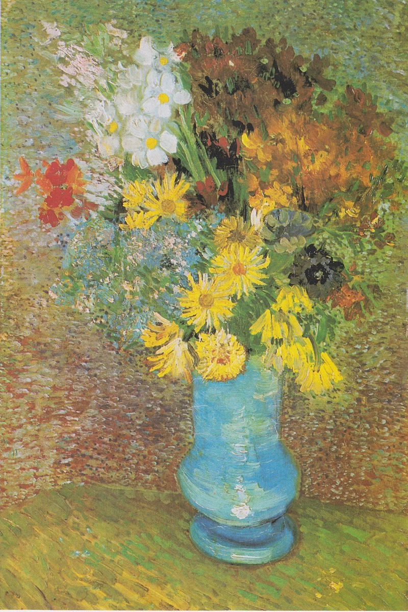  285-Vincent van Gogh-Vaso con margherite e anemoni - Kröller-Müller Museum, Otterlo 